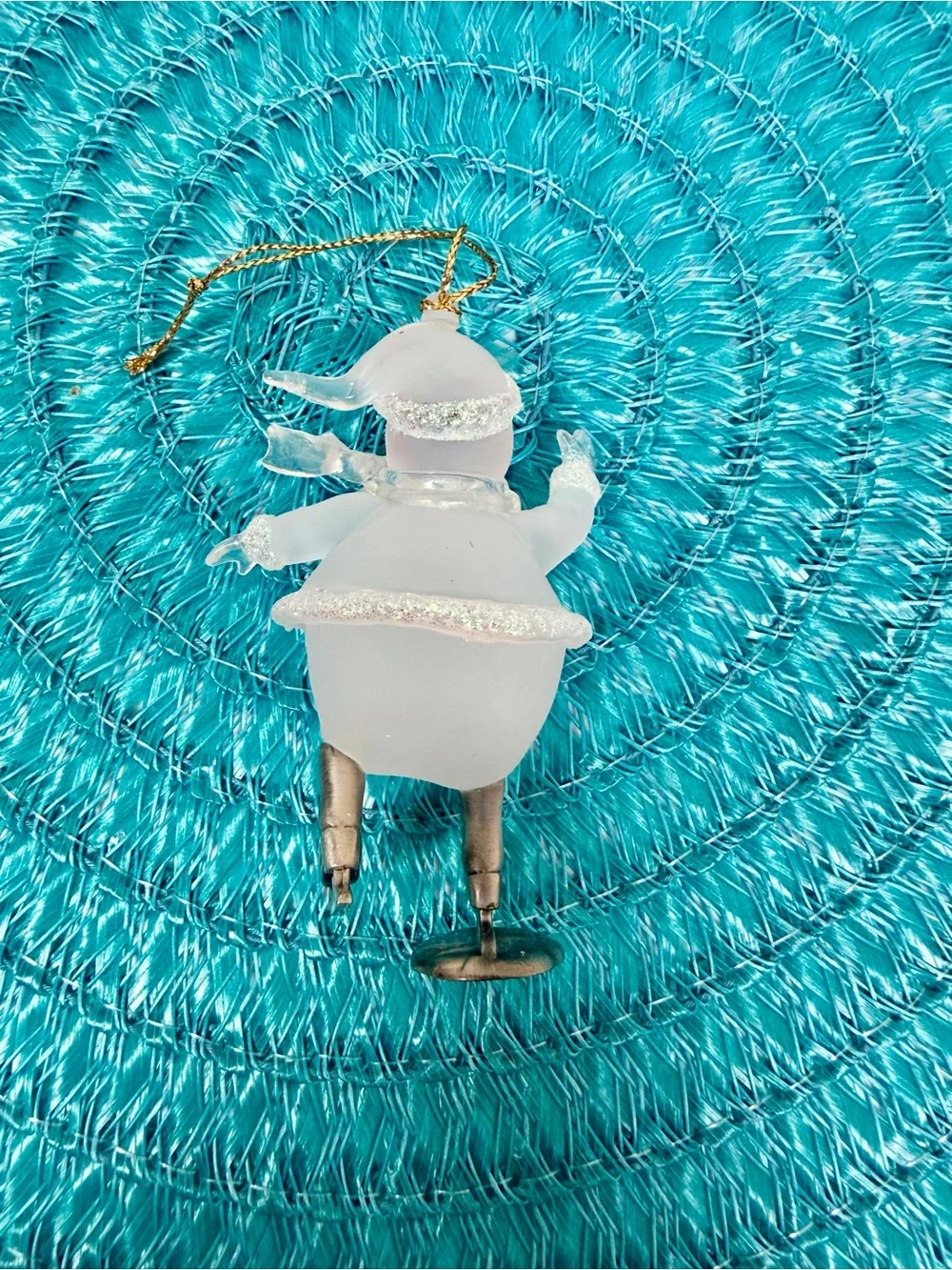 VTG House of Lloyd Christmas Around The World Skating Snowlady 9”